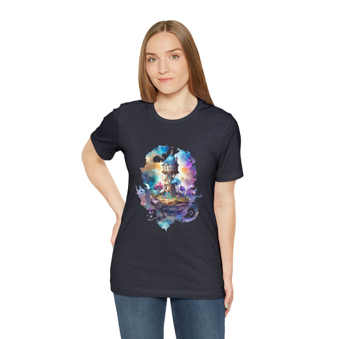 The Wizard's Floating Tower - Short Sleeve Tee
